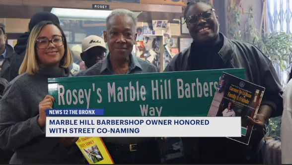 Video thumbnail for Street co-naming honors business that's served Bronx community for over 60 years