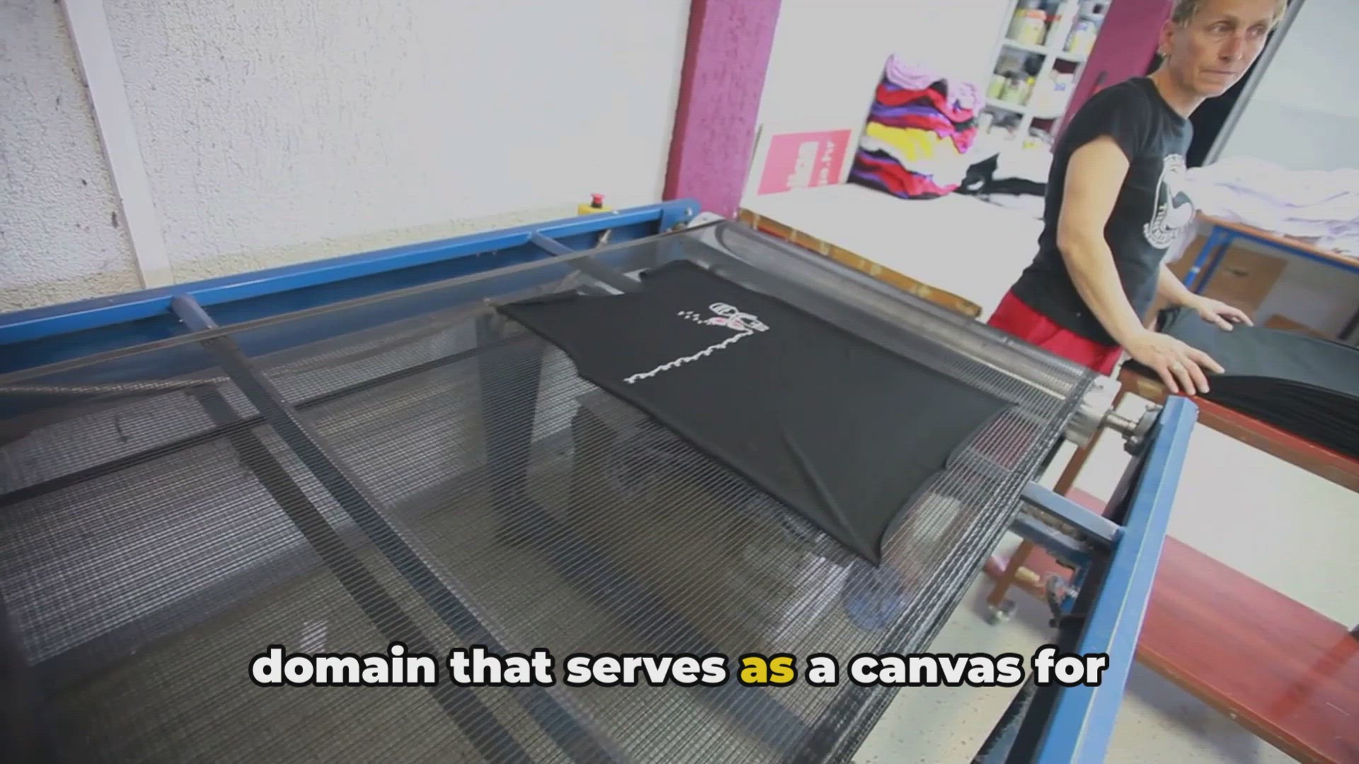 Video thumbnail for The Art of T-Shirt Printing: A Comprehensive Guide