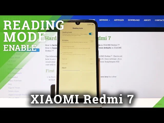 Video thumbnail for How to Allow Reading Mode in XIAOMI Redmi 7 – Display Settings