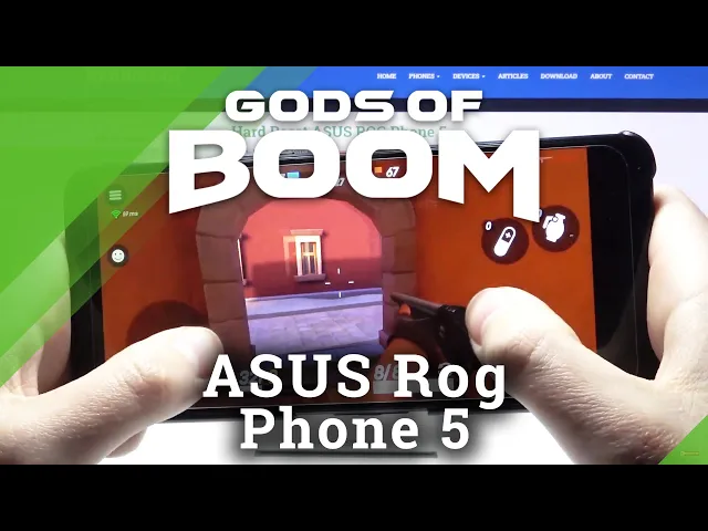 Video thumbnail for Gods of Boom on ASUS ROG Phone 5 – Gameplay Check