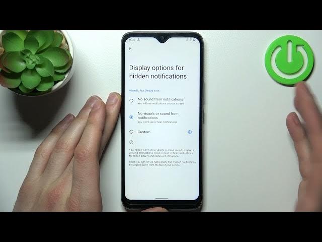 Video thumbnail for How to Enable Do Not Disturb Mode in NOKIA C12 - Make Device Silent