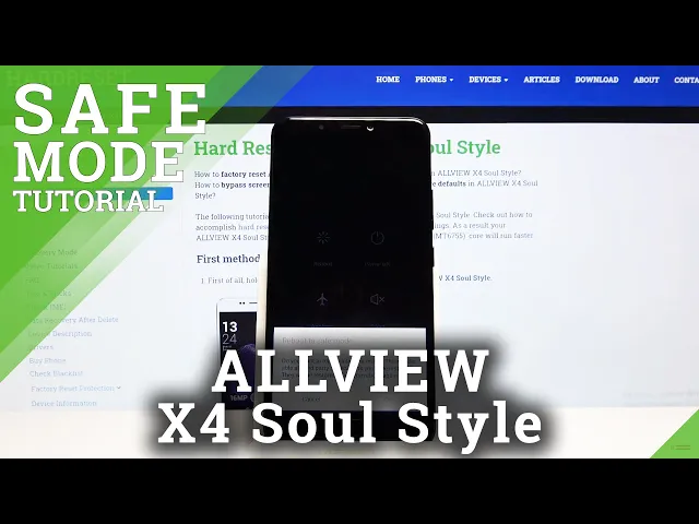 Video thumbnail for Safe Mode in ALLVIEW X4 Soul Style - Enter & Quit Safe Mode