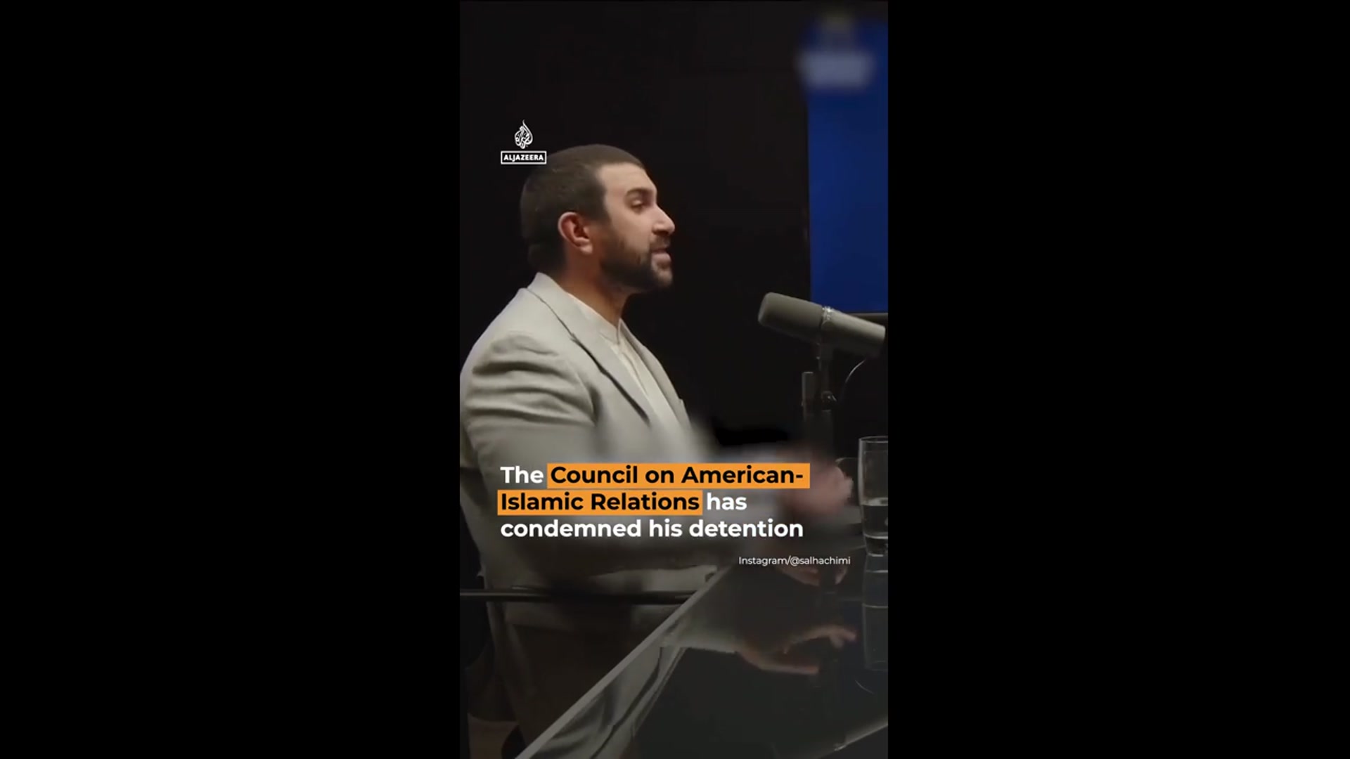 'Video thumbnail for UK journalist Sami Hamdi detained in US after pro-Israel pressure'