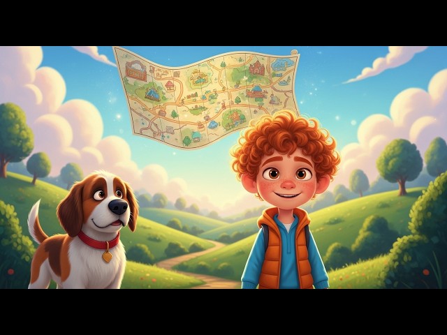 Video thumbnail for Jude & Nova and the mountain map adventure