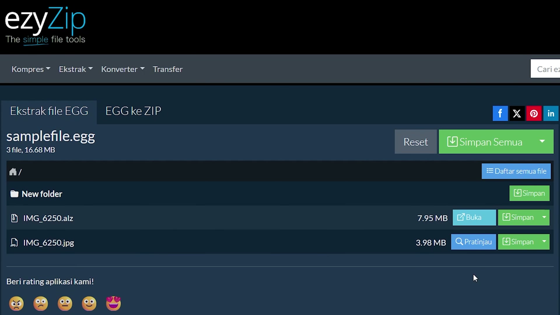 Video thumbnail for 📦 Cara Mengekstrak File EGG Secara Online Gratis │ Tanpa Instalasi Perangkat Lunak