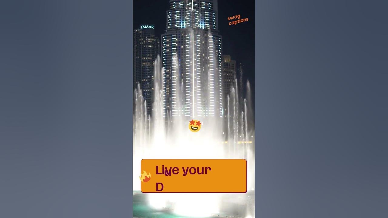 Video thumbnail for Dubai Captions for Instagram