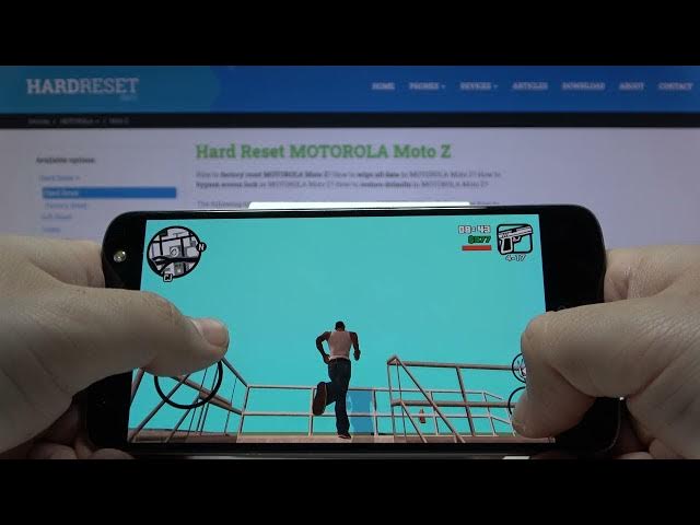 Video thumbnail for How to Play GTA San Andreas on Motorola Moto Z – Gameplay Test