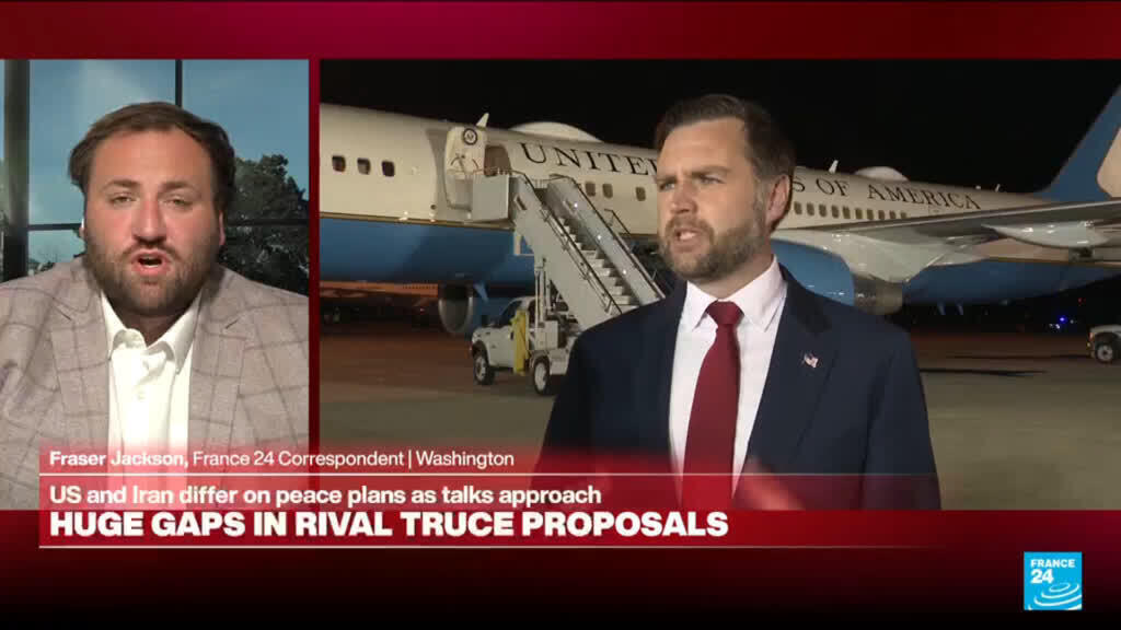 Video thumbnail for Trump sending US VP Vance to Pakistan for Iran talks