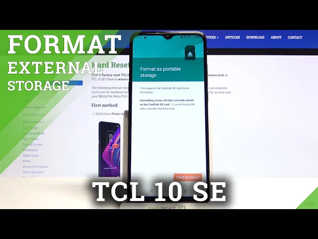 Video thumbnail for How to Format SD Card in TCL 10 SE – Fix Memory Card