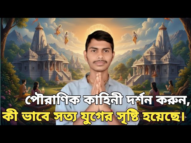 Video thumbnail for ভাবে সত্য যুগের সৃষ্টি হয়েছে/এবং সৃষ্টি রহস্য জানুন।ki bhabhi Satya Yuga Srishti Hi Se:#harekrishna