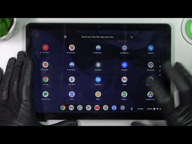 Video thumbnail for How to Change Aspect Ratio on Lenovo IdeaPad Chromebook Duet? - Open Camera Settings
