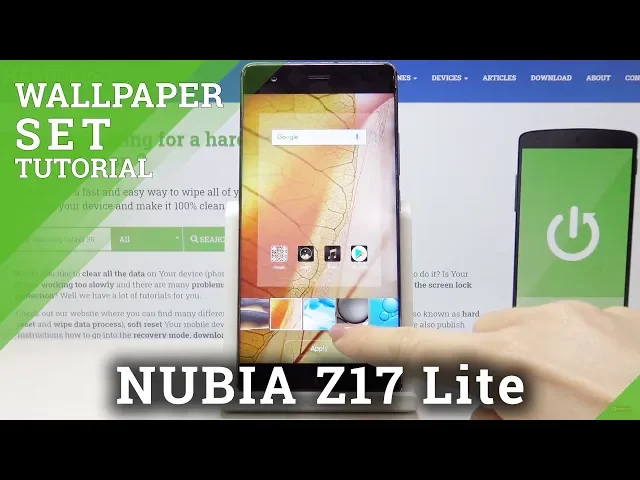 Video thumbnail for How to Change Wallpaper on Nubia Z17 Lite