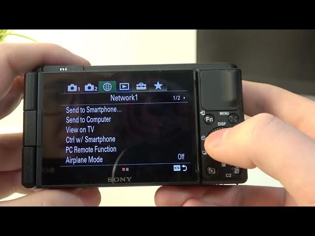 Video thumbnail for Sony ZV 01 - How To Enable & Disable Bluetooth