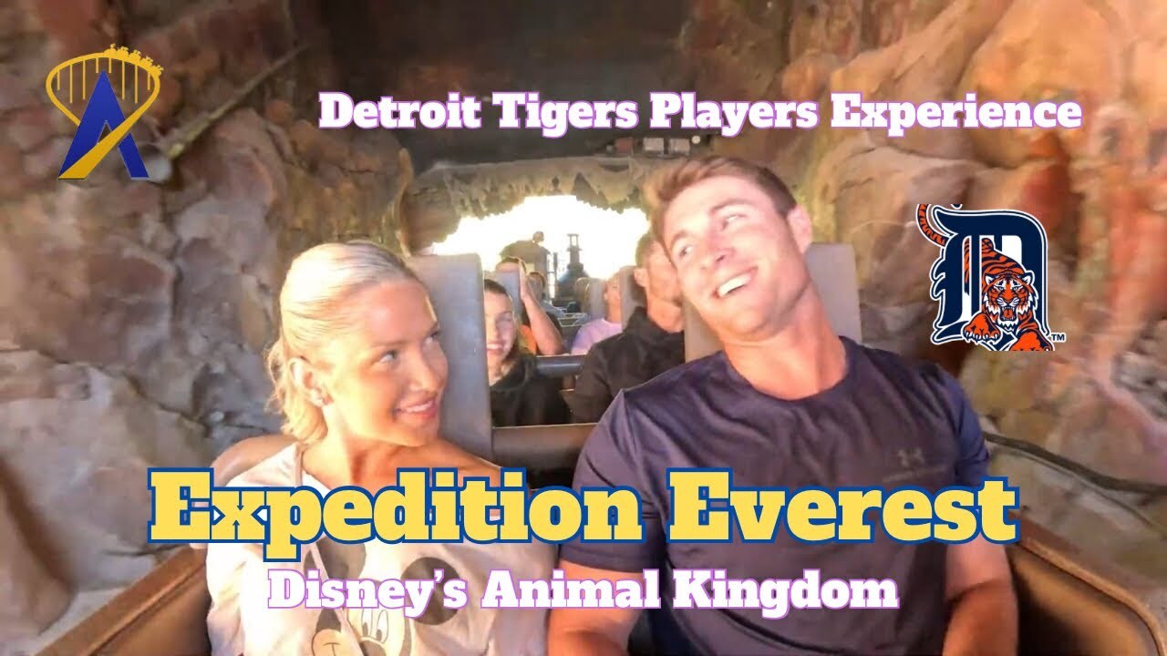 Video thumbnail for Detroit Tigers Ride Expedition Everest at Disney's Animal Kingdom