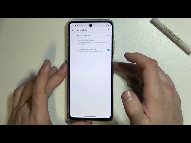 Video thumbnail for How to Hide Pattern Line on MOTOROLA Moto G200 – Make Pattern Invisible