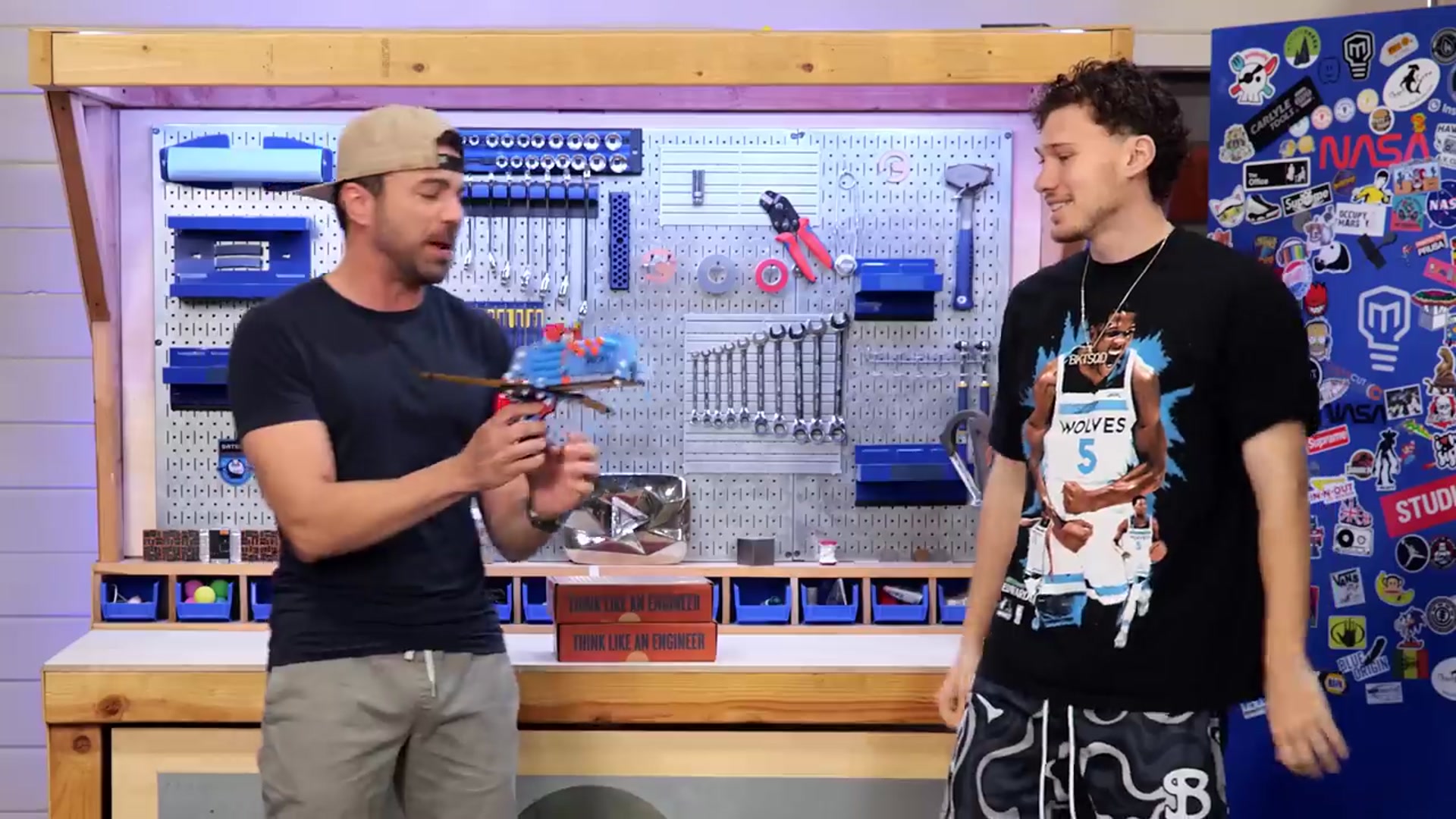 Video thumbnail for World s Largest Nerf Crossbow w Jesser(720P HD)