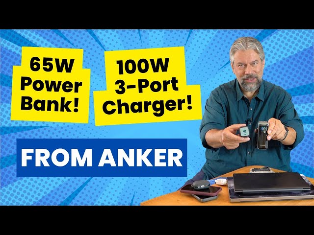 Video thumbnail for Power Up with the Anker Prime 65W Power Bank and 100W 3-Port Charger -- DEMO & REVIEW