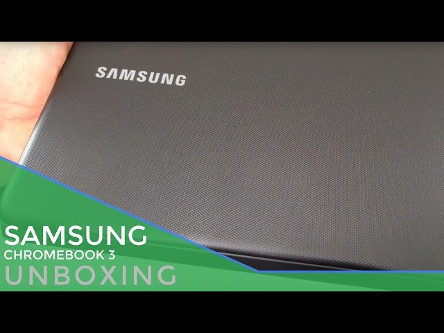 Video thumbnail for Samsung Chromebook 3 Unboxing