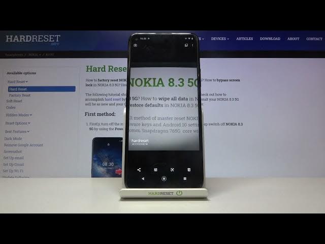 Video thumbnail for How to Manage Camera Watermark on Nokia 8.3 – Create Personalized Watermark