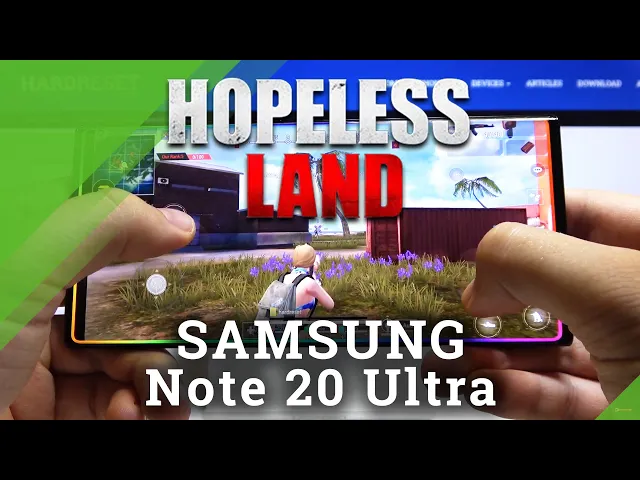 Video thumbnail for Hopeless Land on SAMSUNG Galaxy Note 20 Ultra – High Graphics Test
