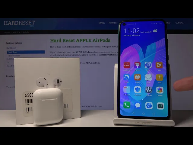 Video thumbnail for How to Enter AirPods Settings on Android Device