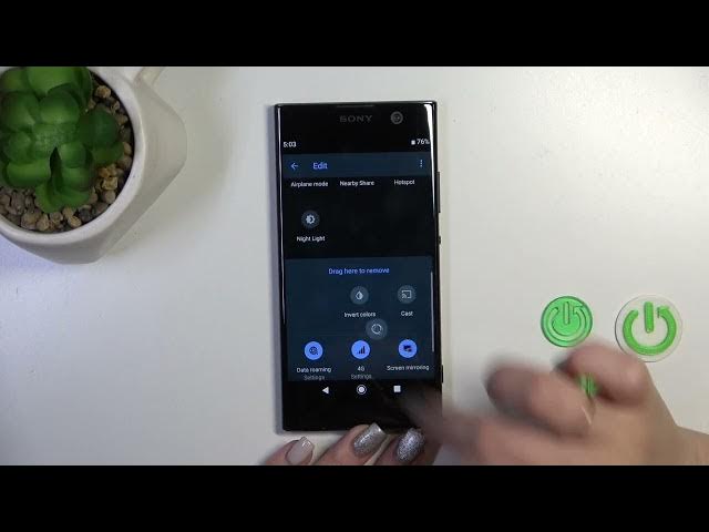 Video thumbnail for How to Rearrange the Control Panel Tiles on SONY Xperia XA2