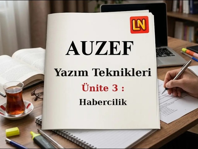 Video thumbnail for Yazım Teknikleri Ünite 3 Deneme Sınavı