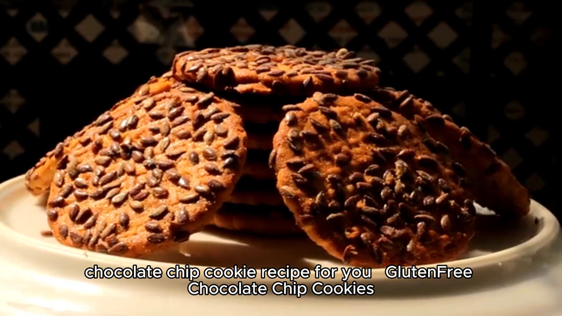 Video thumbnail for Gluten free cookies recipe