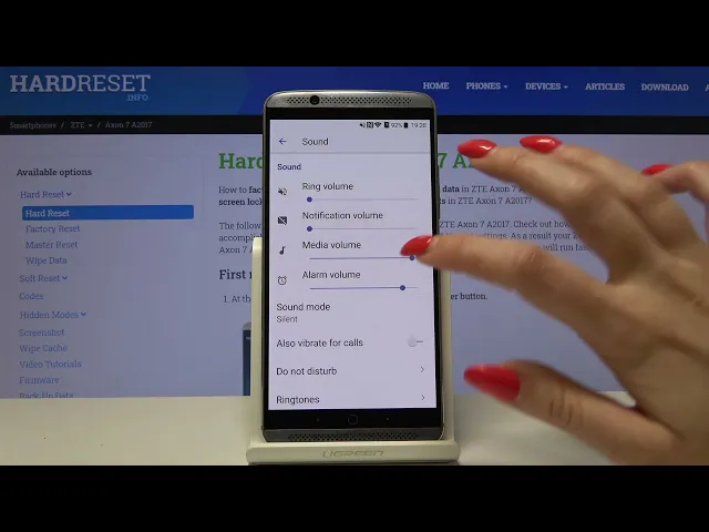 Video thumbnail for How Change Vibration Settings on ZTE Axon 7 A2017 – Customize Vibrations