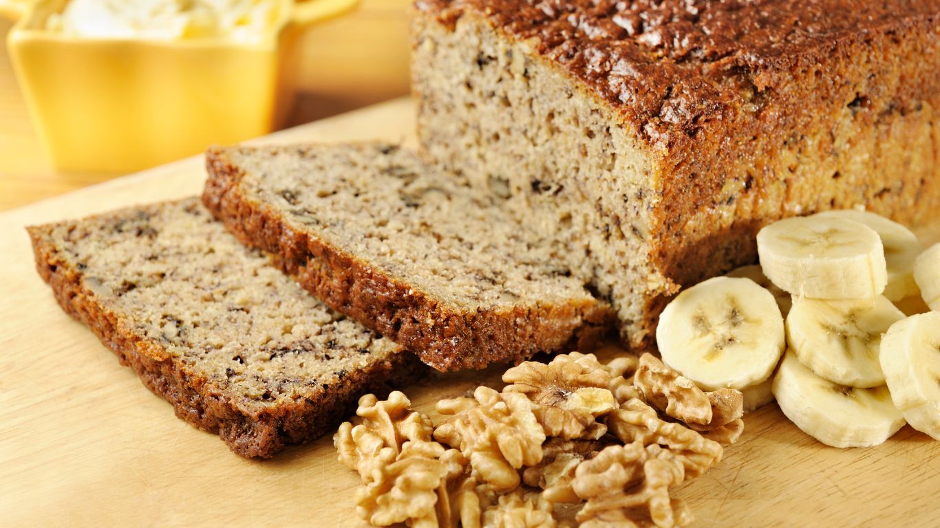 'Video thumbnail for easy recipe for Banana Bread -  Bake it Easy'