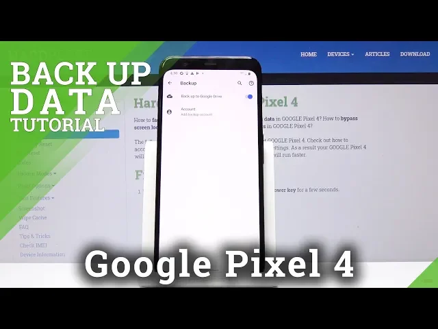 Video thumbnail for How to Enable Backup Data in Google Pixel 4