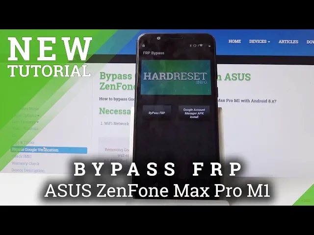 Video thumbnail for How to Bypass Google Verification in ASUS ZenFone Max Pro M1 - Unlock FRP