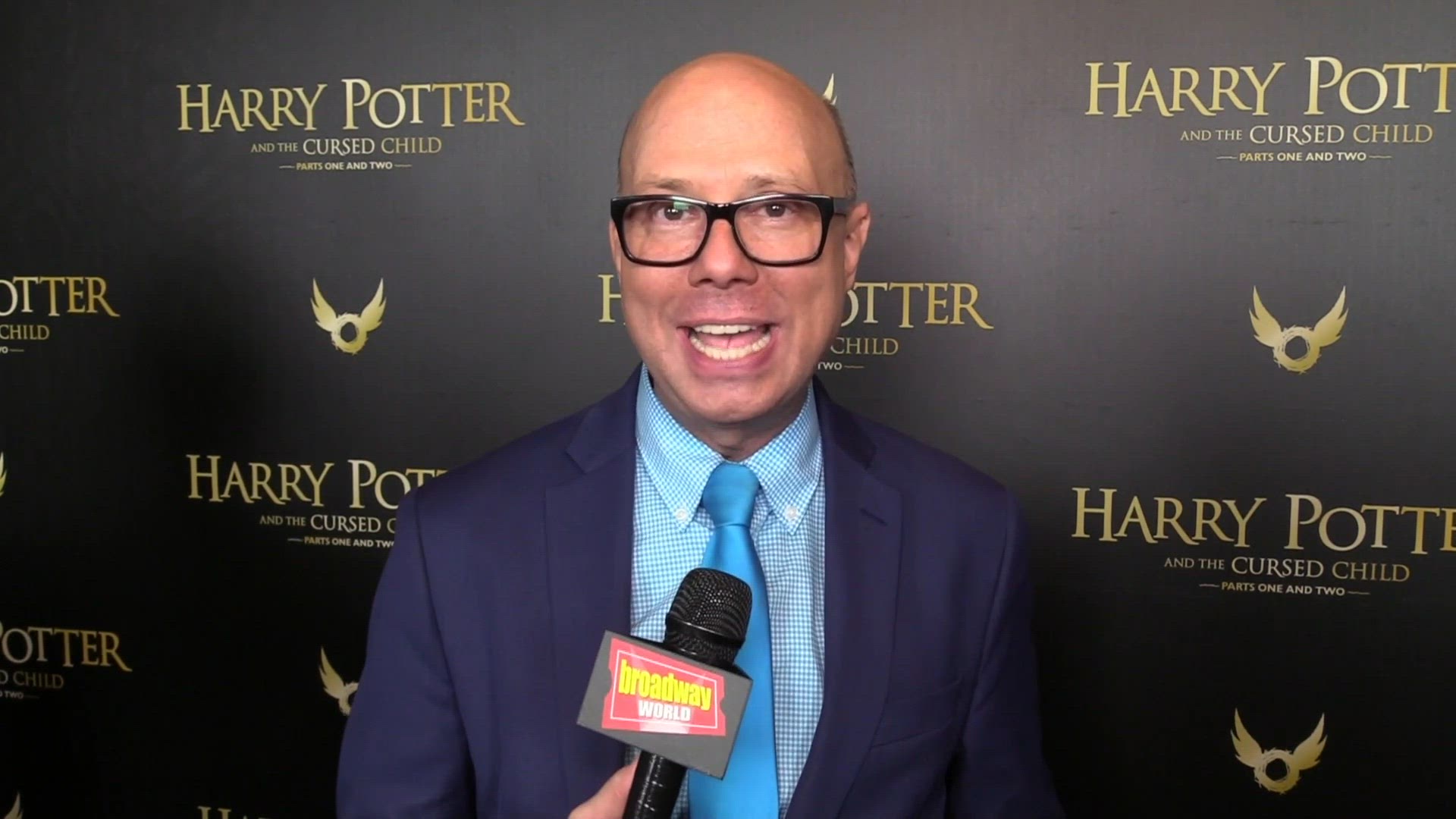 Video thumbnail for Celebrate Harry Potter's Birthday With This CURSED CHILD Opening Night Throwback!