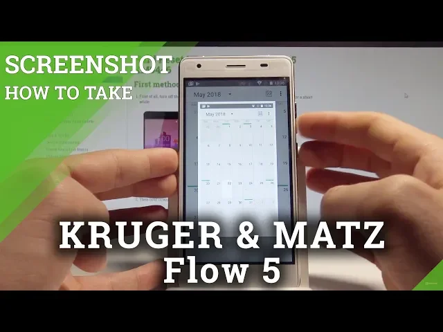 Video thumbnail for How to Take Screenshot on KRUGER & MATZ Flow 5 - Capture Screen |HardReset.Info