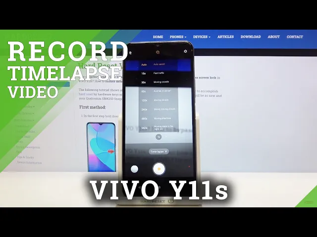 Video thumbnail for VIVO Y11s Timelapse Option - Create Timelapse Video