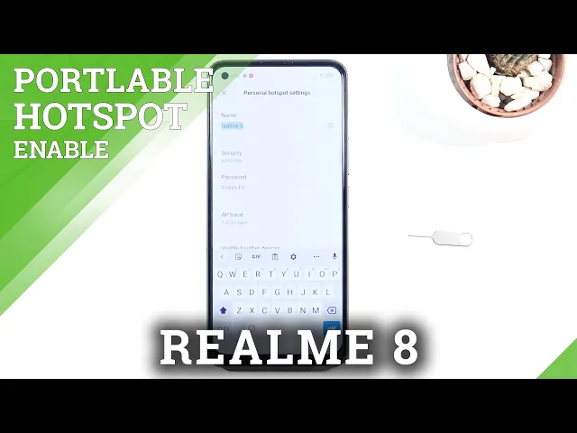 Video thumbnail for How to Enable Portable Hotspot in REALME 8 – Find Hotspot Settings