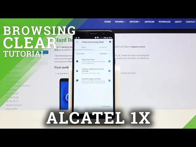 Video thumbnail for How to Clear Browsing Data on ALCATEL 1X - Delete Browser History