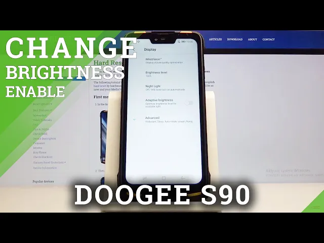 Video thumbnail for How to Activate Auto-Brightness in DOOGEE S90 – Screen Intensity