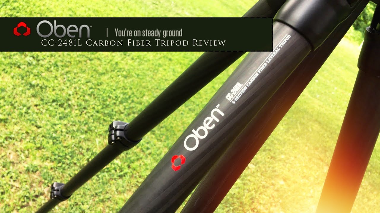 Video thumbnail for Oben CC-2481L Professional Carbon Fiber Tripod Review | 4K