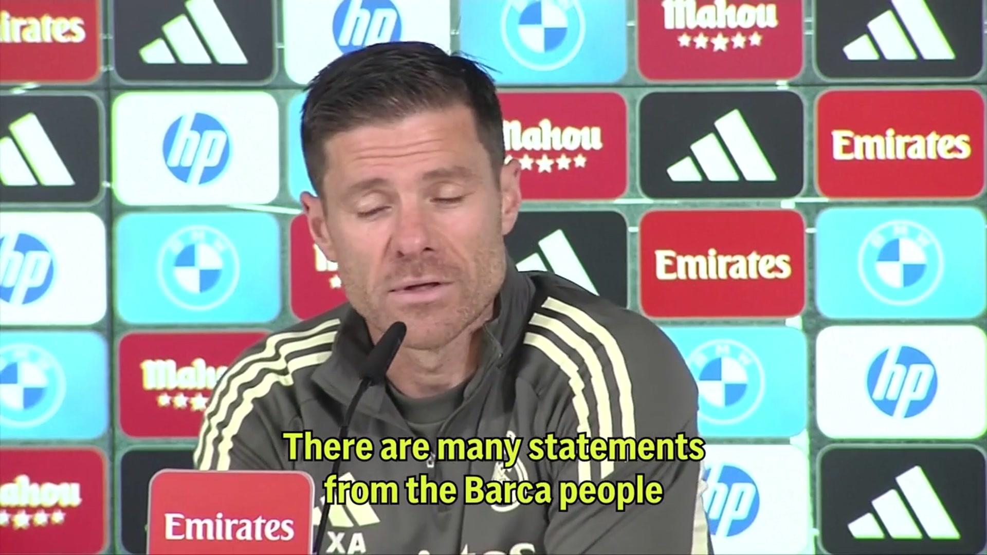 'Video thumbnail for 'I am not getting there' - Real Madrid's Xabi Alonso reacts to Yamal comments'
