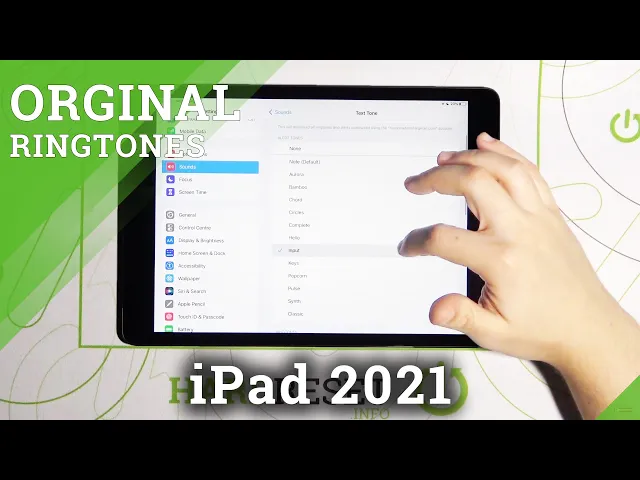 Video thumbnail for All Text Tones on iPad 2021 | Text Ringtone avaliable on iOS iPad 9th Gen