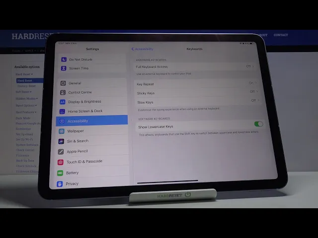 Video thumbnail for How to Show Lowercase Keys on iPad Air 2020
