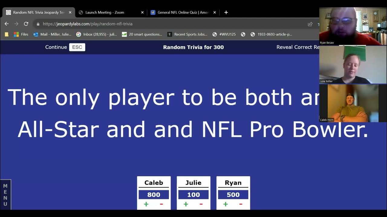 Video thumbnail for Tailgate Update - Trivia Night!
