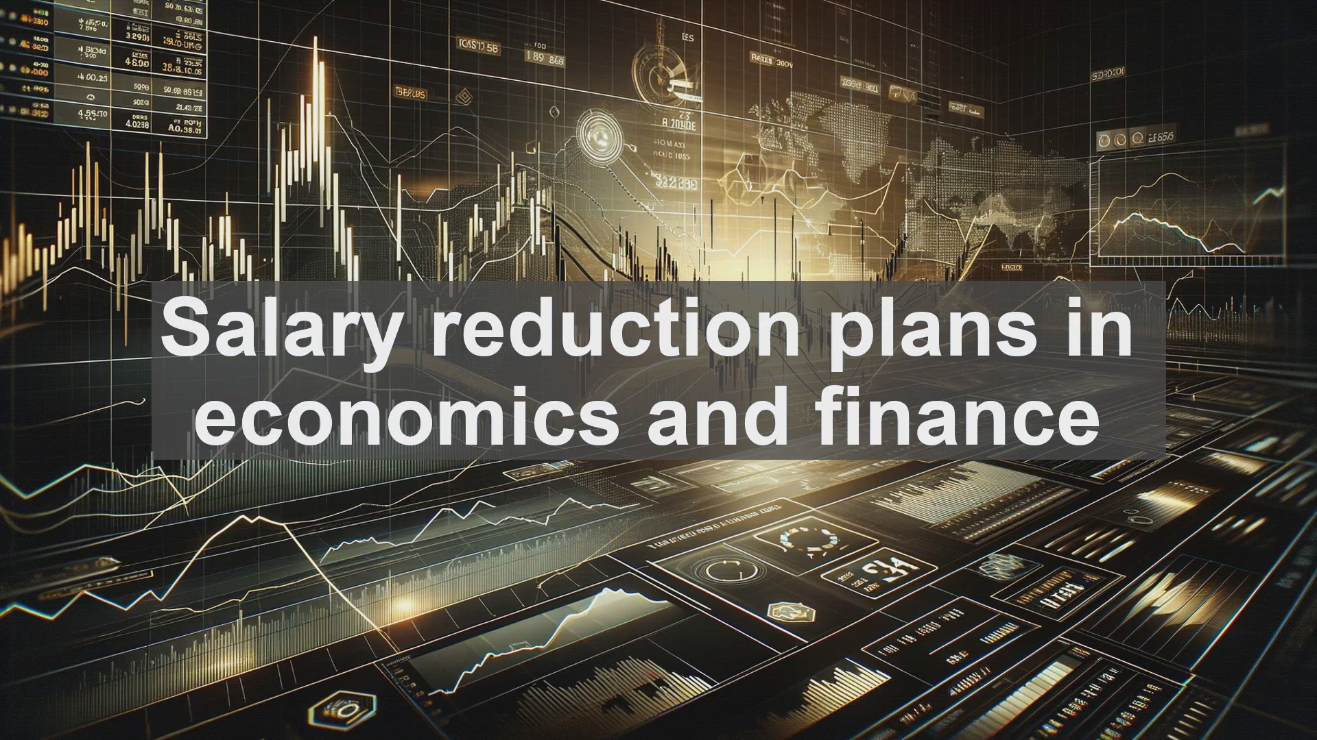 'Video thumbnail for Salary reduction plans in economics and finance'