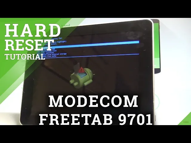 Video thumbnail for How to Hard Reset MODECOM FREETAB 9701 - Remove Screen Lock / Wipe Data  |HardReset.Info