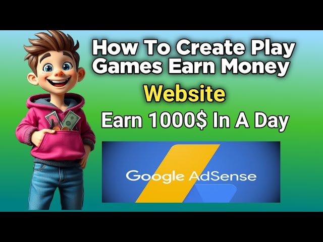 Video thumbnail for How To Create Play Games Earn Real Money Website On WordPress | HTML5 AdSense Approval Instant 💰1000