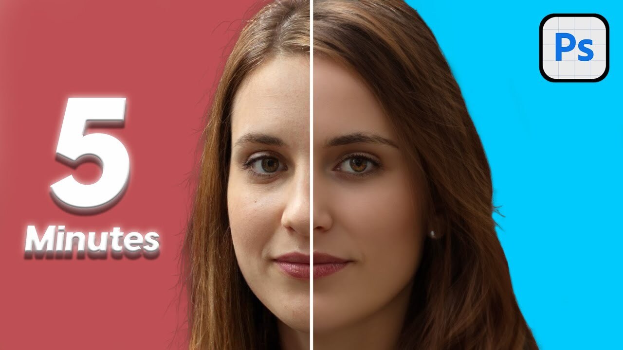 'Video thumbnail for How To Retouch Skin With Photoshop Beta Generative Fill Trick'