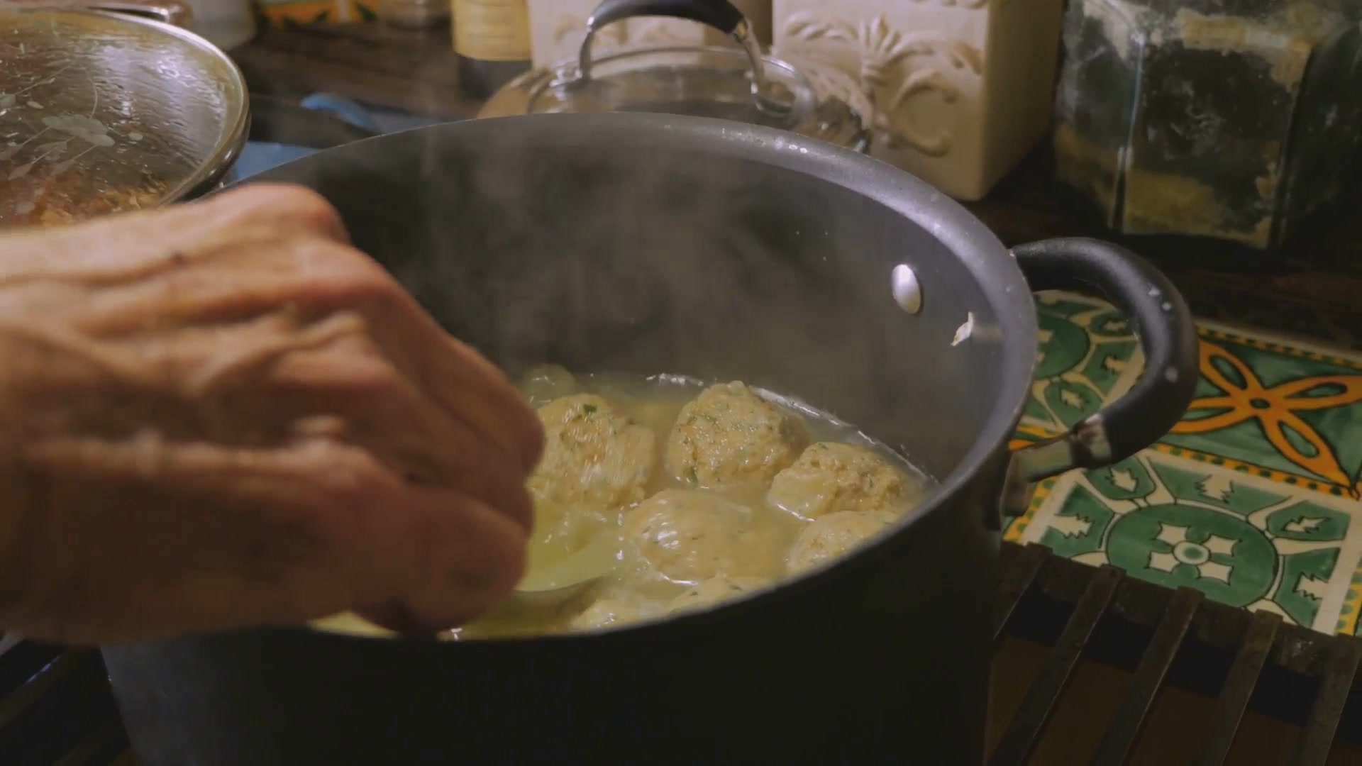 Video thumbnail for Homemade Chicken and Dumplings