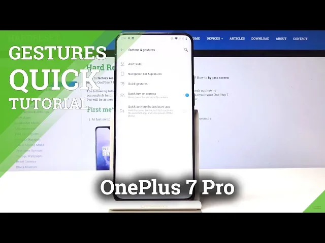 Video thumbnail for How to Use Quick Gestures in OnePlus 7 Pro - Navigation Features