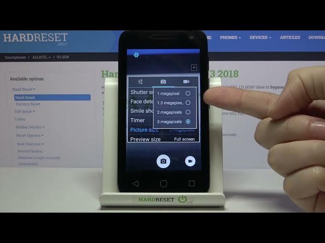 Video thumbnail for How to Take Burst Shots on ALCATEL U3 – Make Series Of Photos